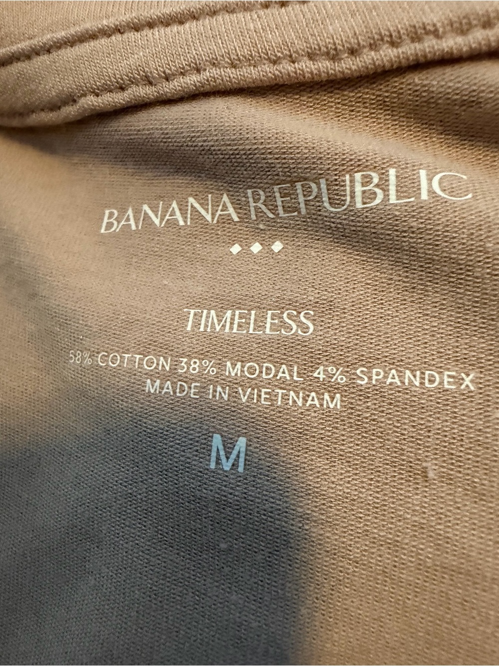 NWT Banana Republic Timeless T-Shirt Rose Pink, size M - Picture 6 of 8